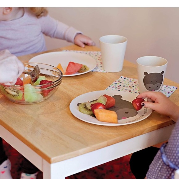 Red Rover Bamboo Animal Kids Drinking Cups, Set of 4 - Picture 2 of 9